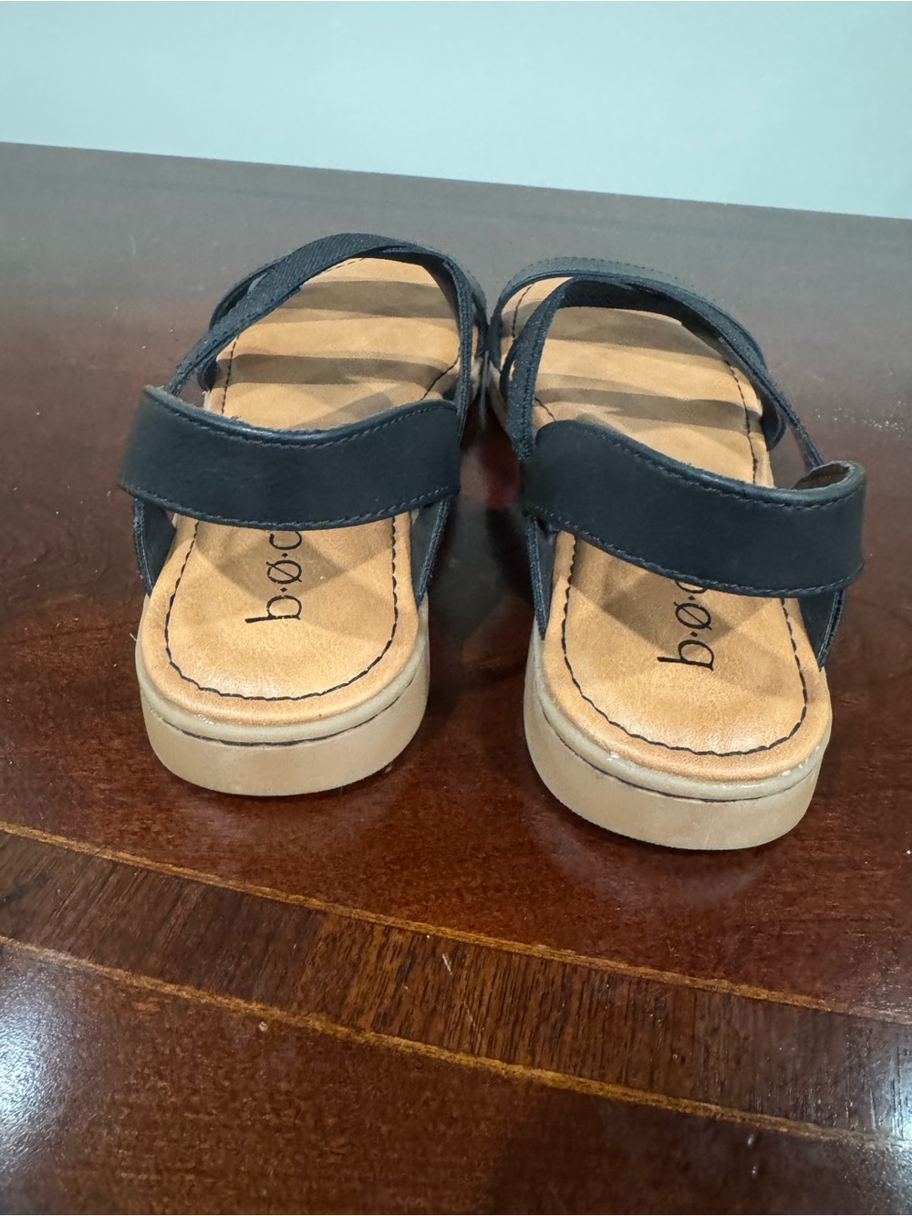 b.o.c. Born Concept “Phebe” Black Sandals Size 9 - Picture 5 of 6